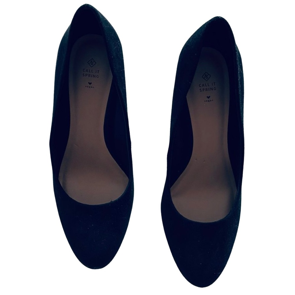 Black Spring heels
